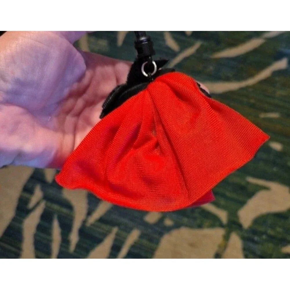 Chills and Thrills Plush Bag Clip Exclusive Beetlejuice Lydia Deetz Red Dress